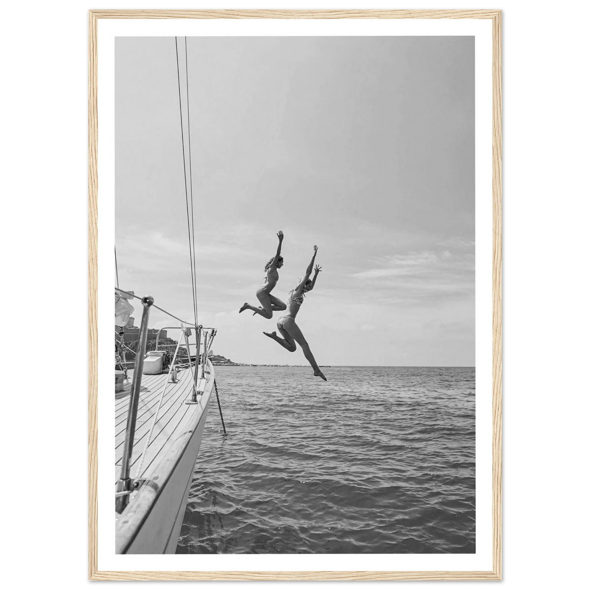 Tableau Photographie Bateau Femmes - The Art Avenue