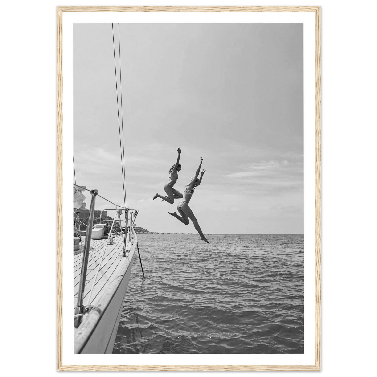 Tableau Photographie Bateau Femmes - The Art Avenue