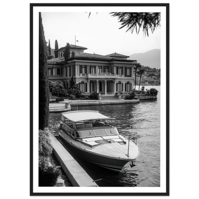 Tableau Photographie Bateau Lac De Côme - The Art Avenue