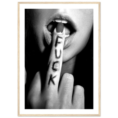 Tableau Photographie Fuck - The Art Avenue