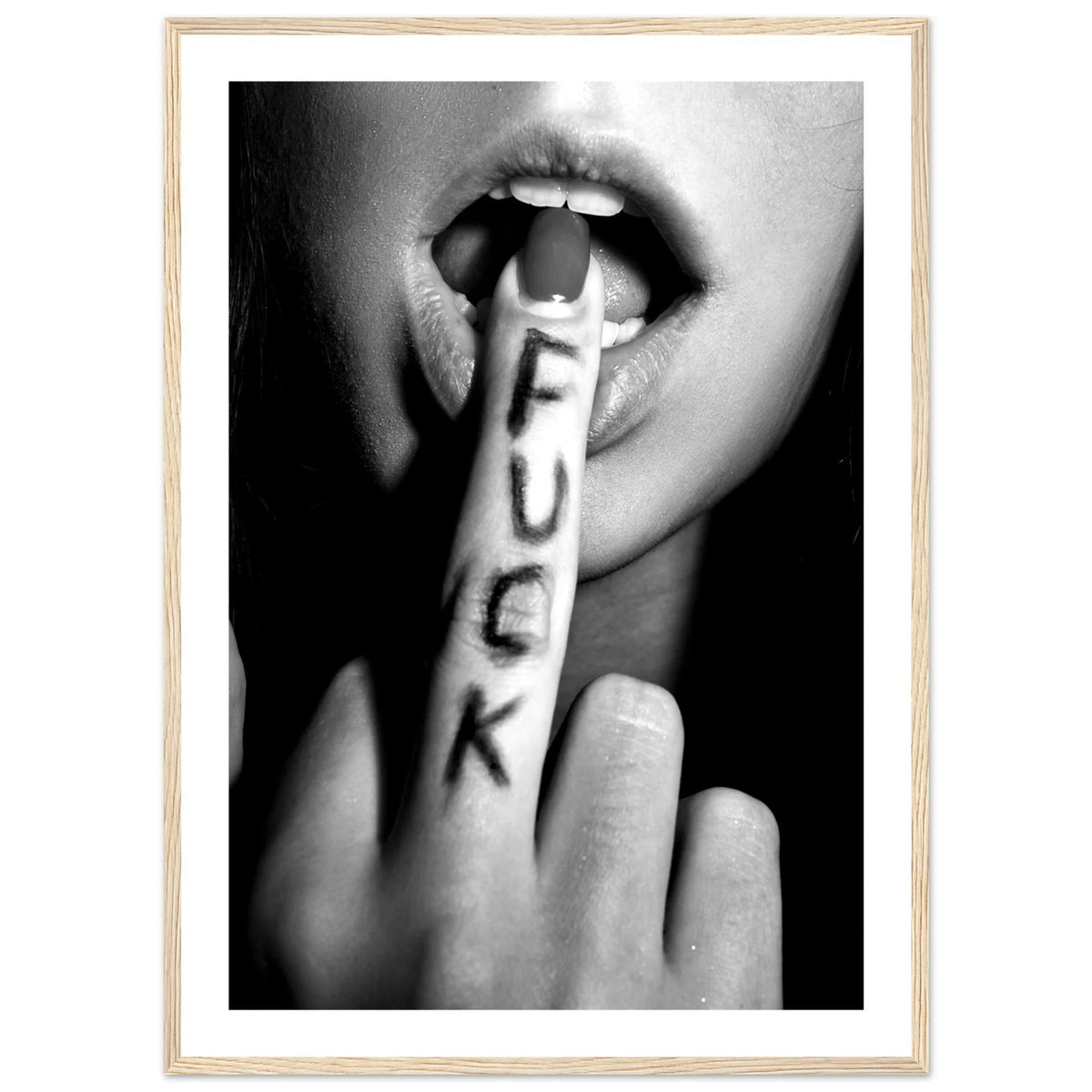 Tableau Photographie Fuck - The Art Avenue