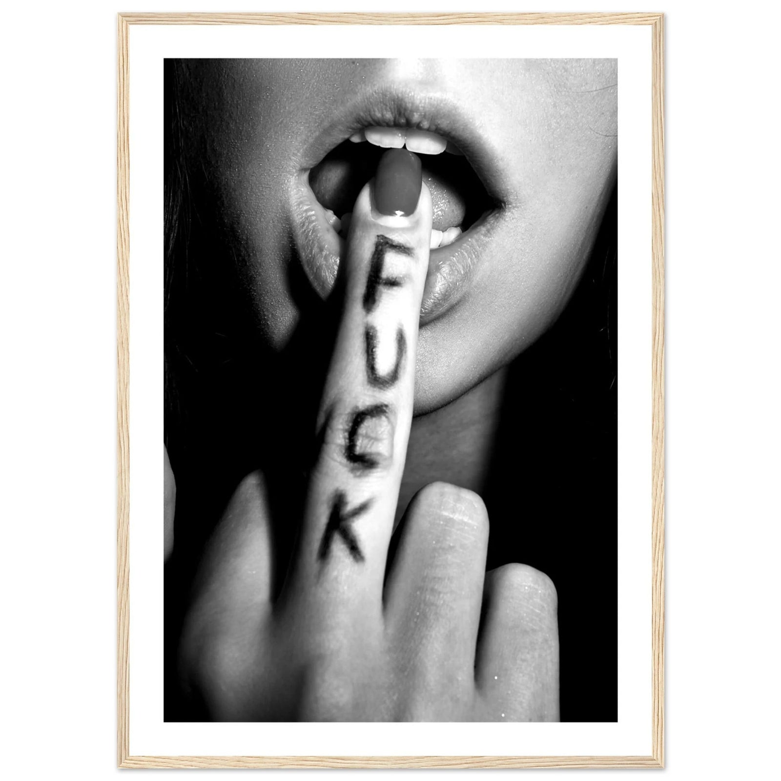 Tableau Photographie Fuck - The Art Avenue