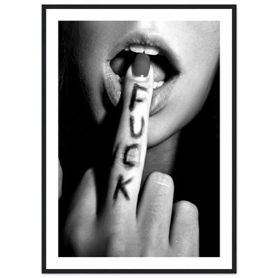 Tableau Photographie Fuck - The Art Avenue