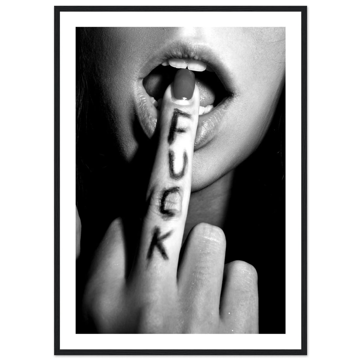 Tableau Photographie Fuck - The Art Avenue