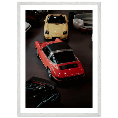 Tableau Photographie Garage Porsche - The Art Avenue