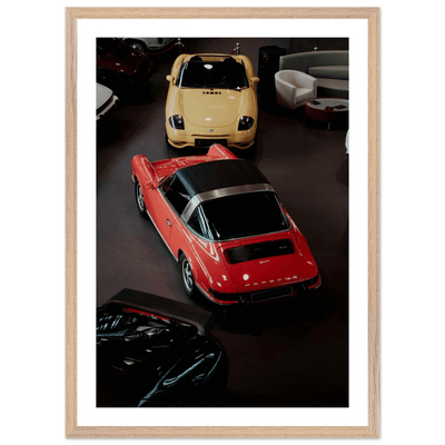 Tableau Photographie Garage Porsche - The Art Avenue