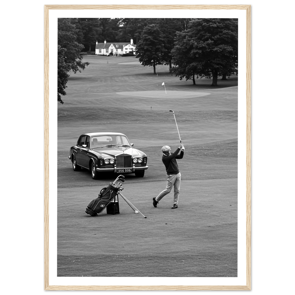 Tableau Photographie Golf Noir et Blanc - The Art Avenue