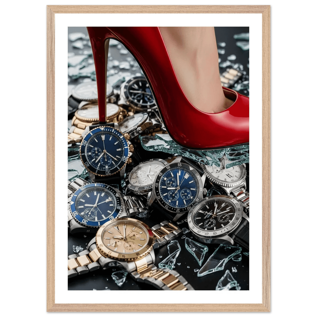 Tableau Photographie Luxe et Montres de Prestige - The Art Avenue