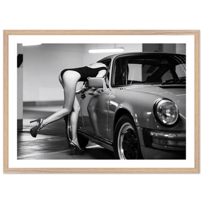 Tableau Photographie Noir et Blanc Automobile Classique - The Art Avenue