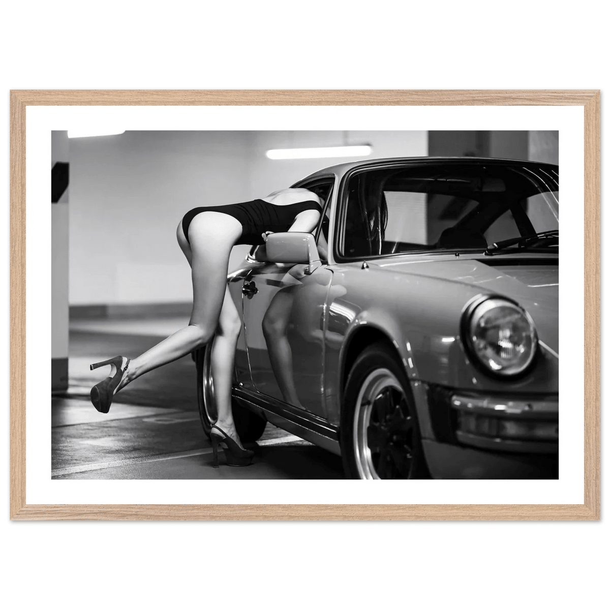Tableau Photographie Noir et Blanc Automobile Classique - The Art Avenue