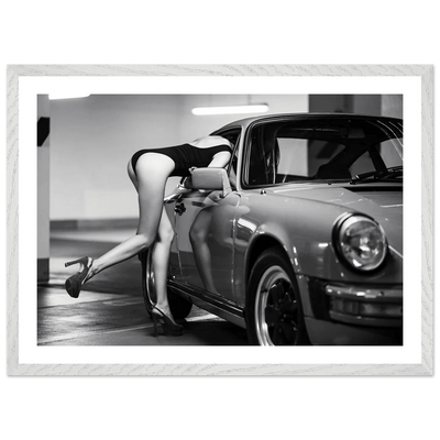 Tableau Photographie Noir et Blanc Automobile Classique - The Art Avenue