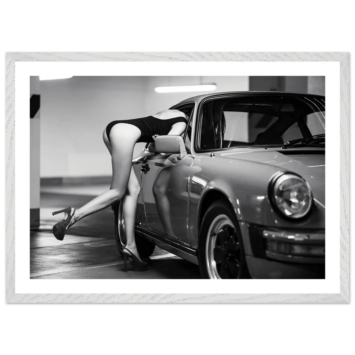 Tableau Photographie Noir et Blanc Automobile Classique - The Art Avenue