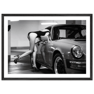 Tableau Photographie Noir et Blanc Automobile Classique - The Art Avenue