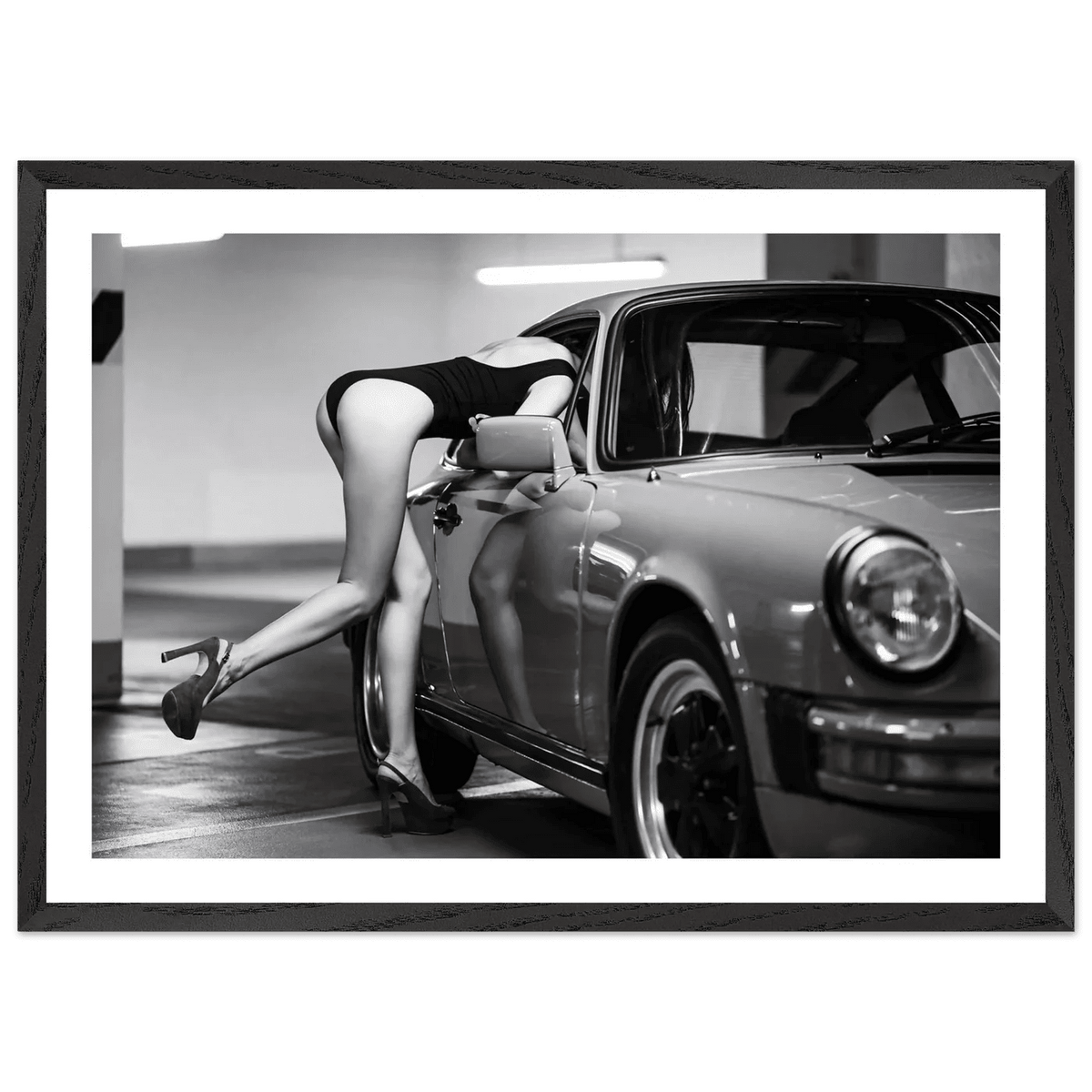 Tableau Photographie Noir et Blanc Automobile Classique - The Art Avenue