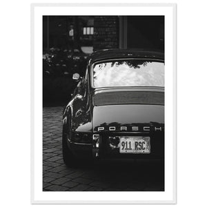 Tableau Photographie Porsche Noir et Blanc - The Art Avenue