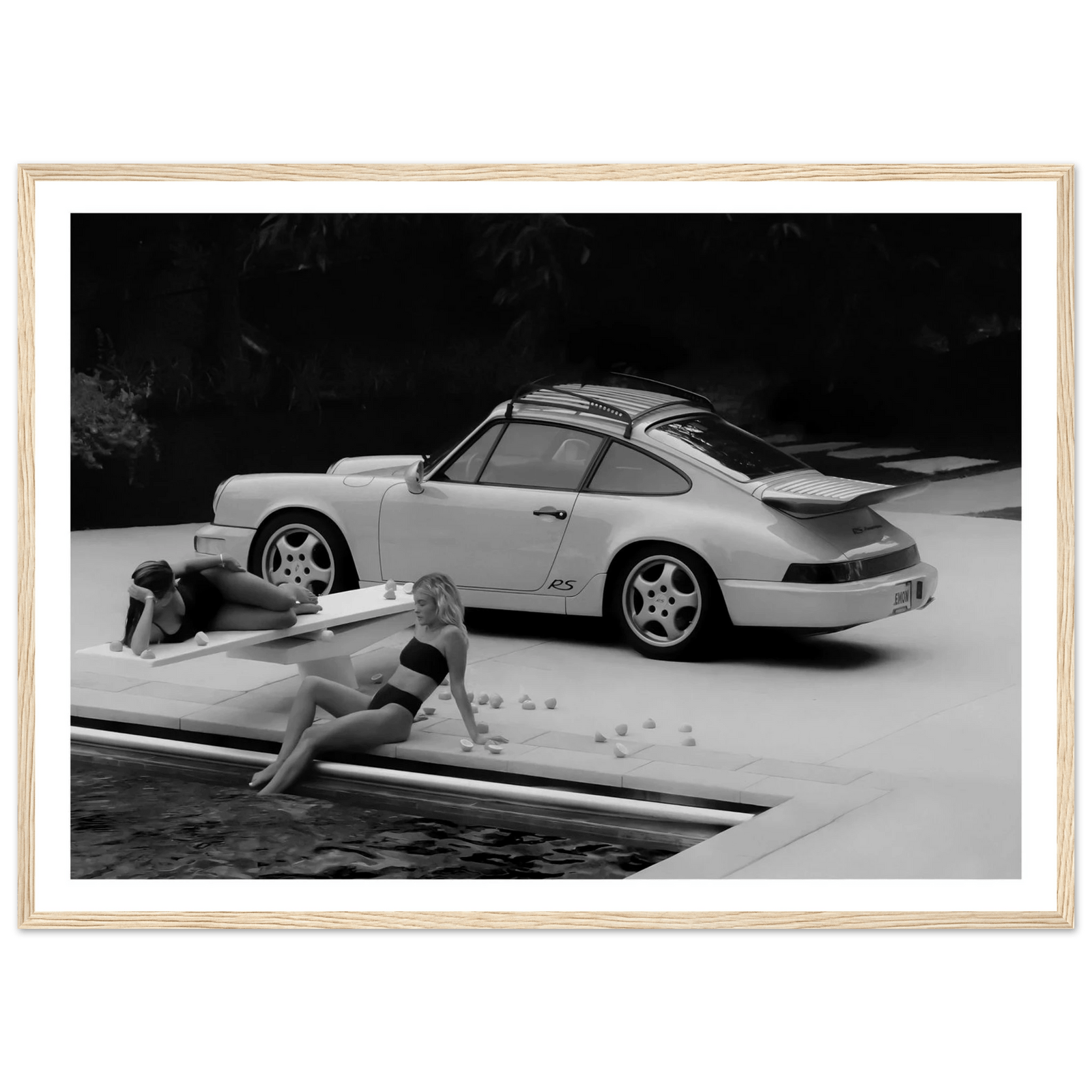 Tableau Photographie Porsche Piscine - The Art Avenue