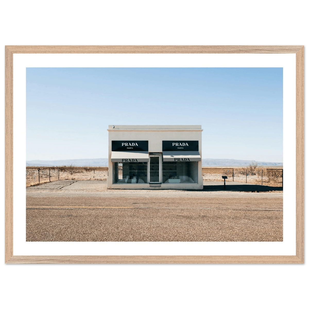 Tableau Photographie Prada Texas - The Art Avenue