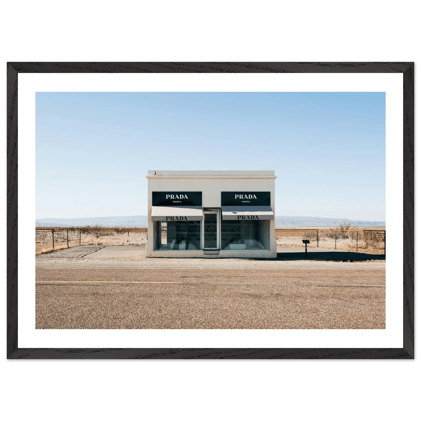Tableau Photographie Prada Texas - The Art Avenue