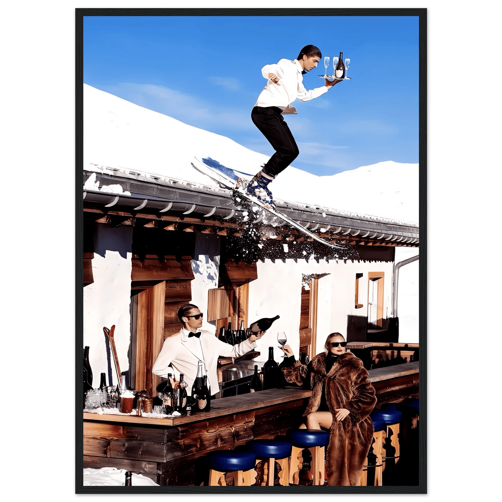 Tableau Photographie Ski - The Art Avenue