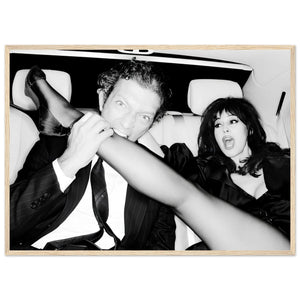 Tableau Photographie Vincent Cassel Monica Bellucci - The Art Avenue