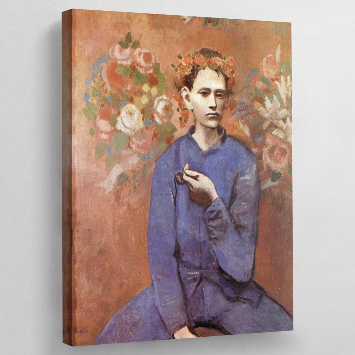 Tableau Picasso Garçon À La Pipe - The Art Avenue