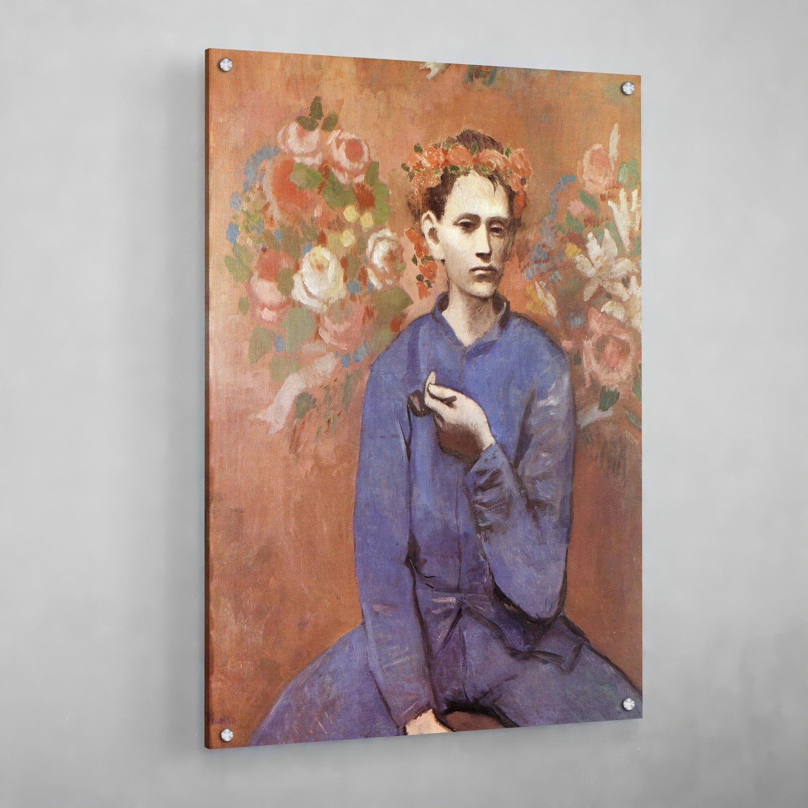 Tableau Picasso Garçon À La Pipe - The Art Avenue