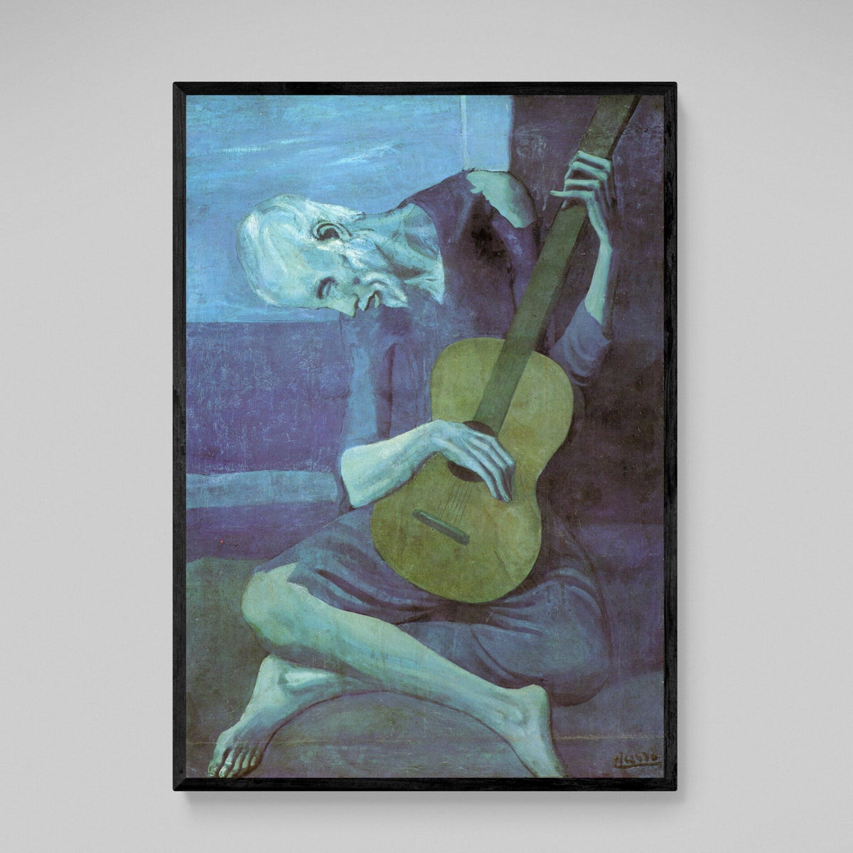 Tableau Picasso Le Vieux Guitariste - The Art Avenue