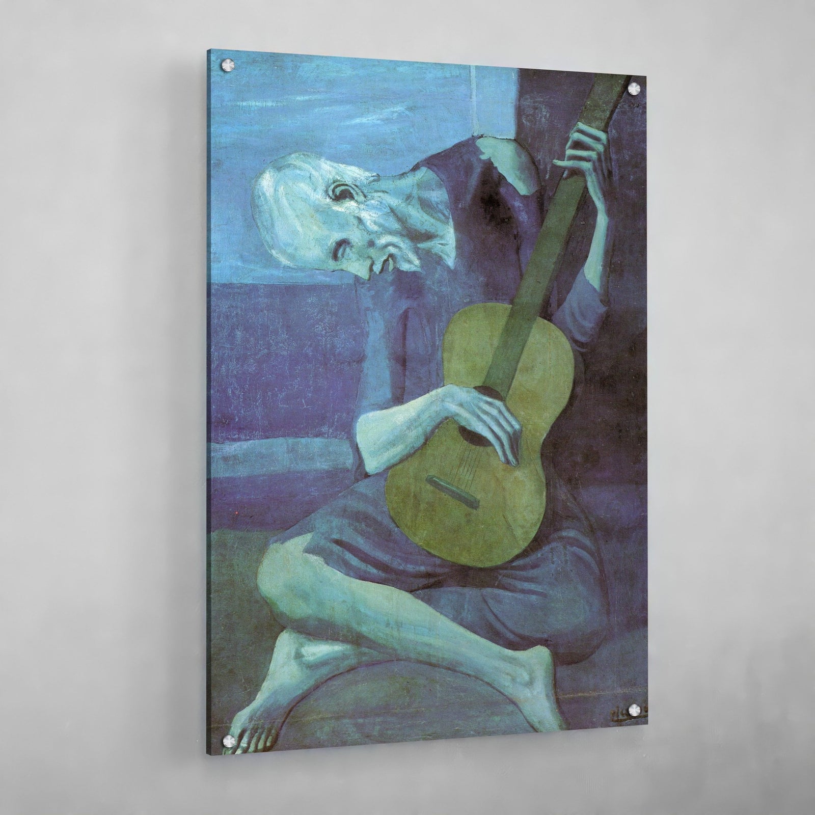 Tableau Picasso Le Vieux Guitariste - The Art Avenue