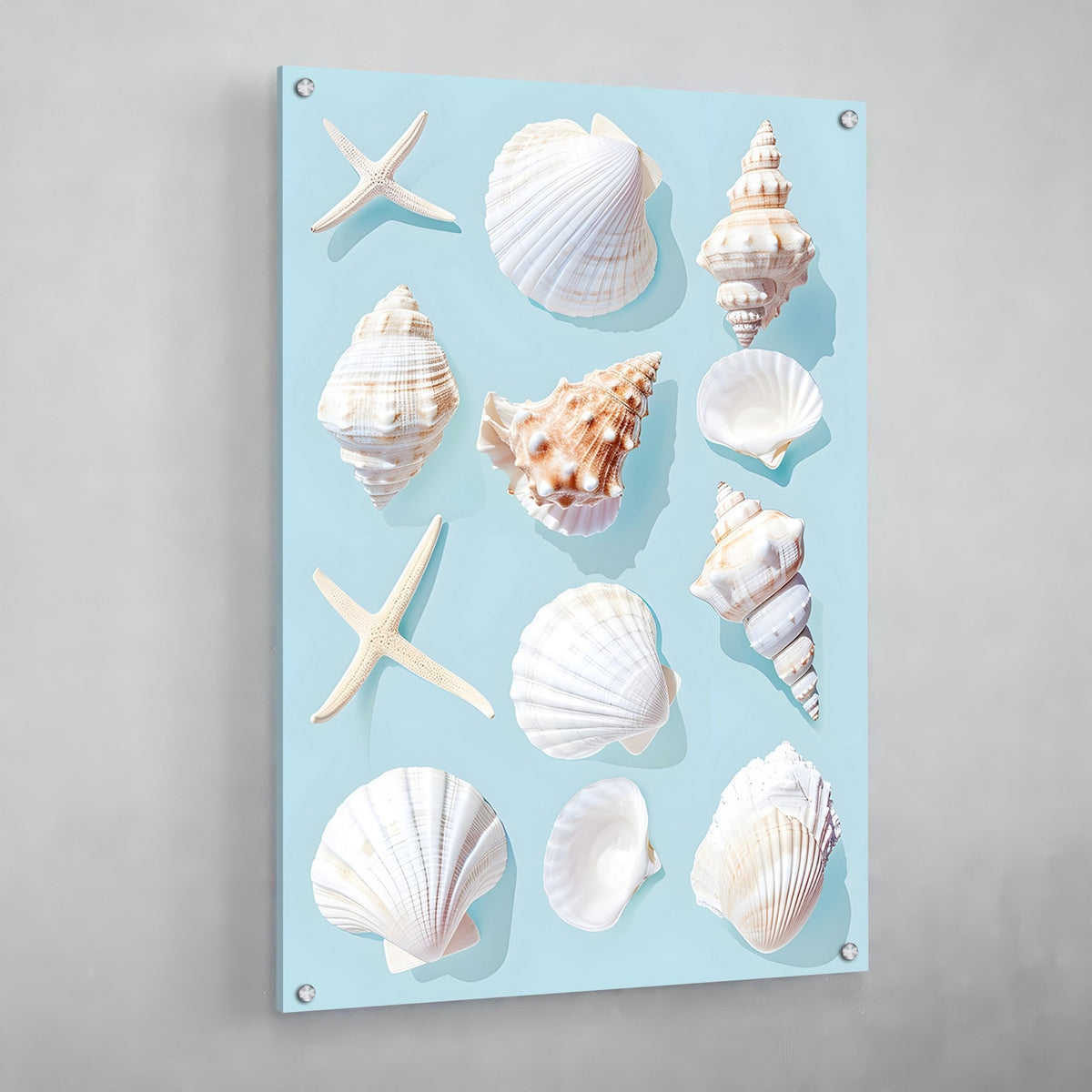 Tableau Plage Coquillages - The Art Avenue