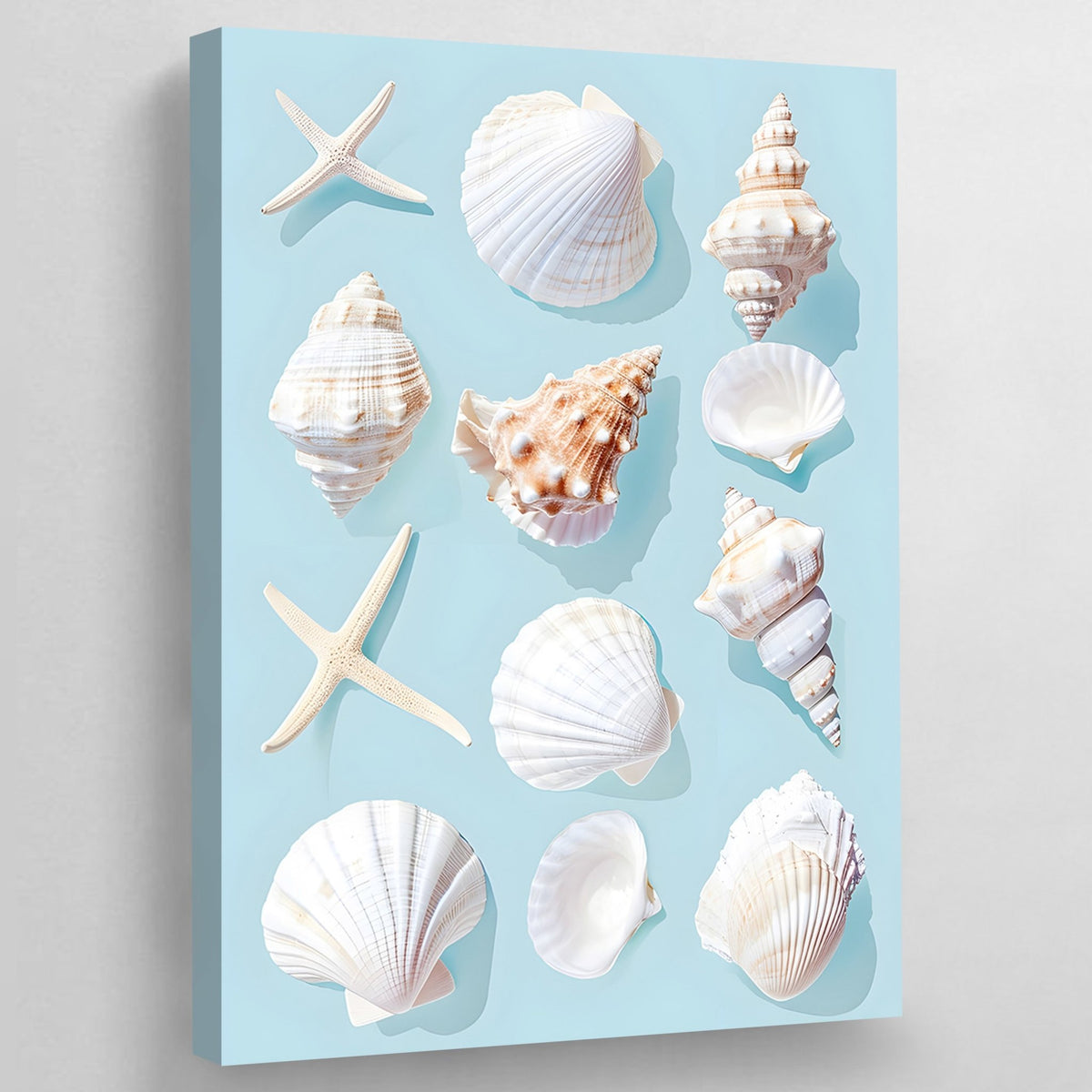 Tableau Plage Coquillages - The Art Avenue