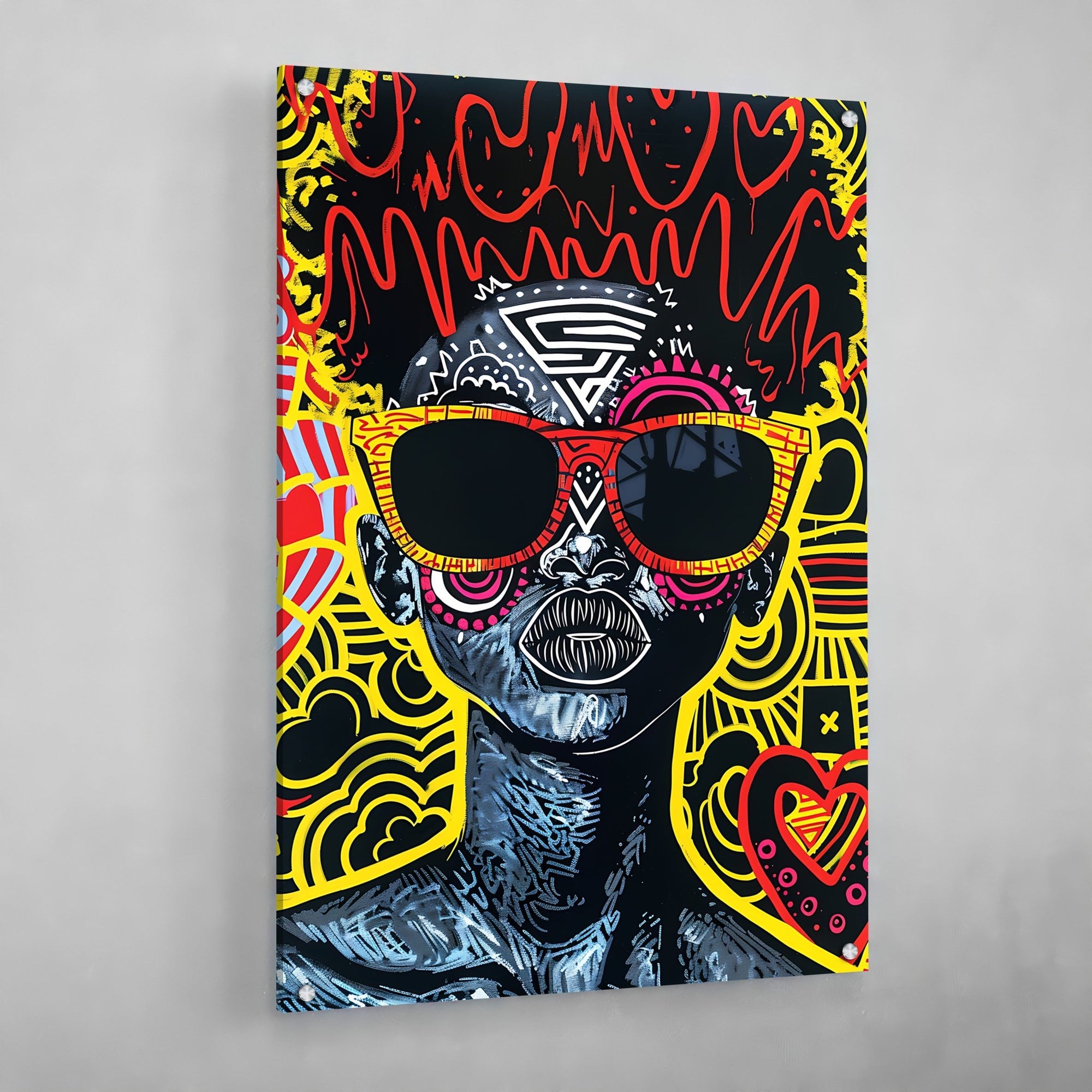 Tableau Pop Art Africain - The Art Avenue