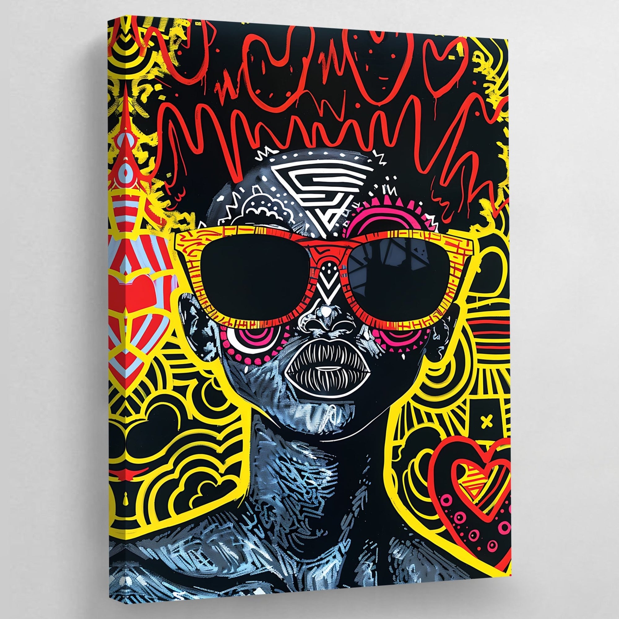 Tableau Pop Art Africain - The Art Avenue