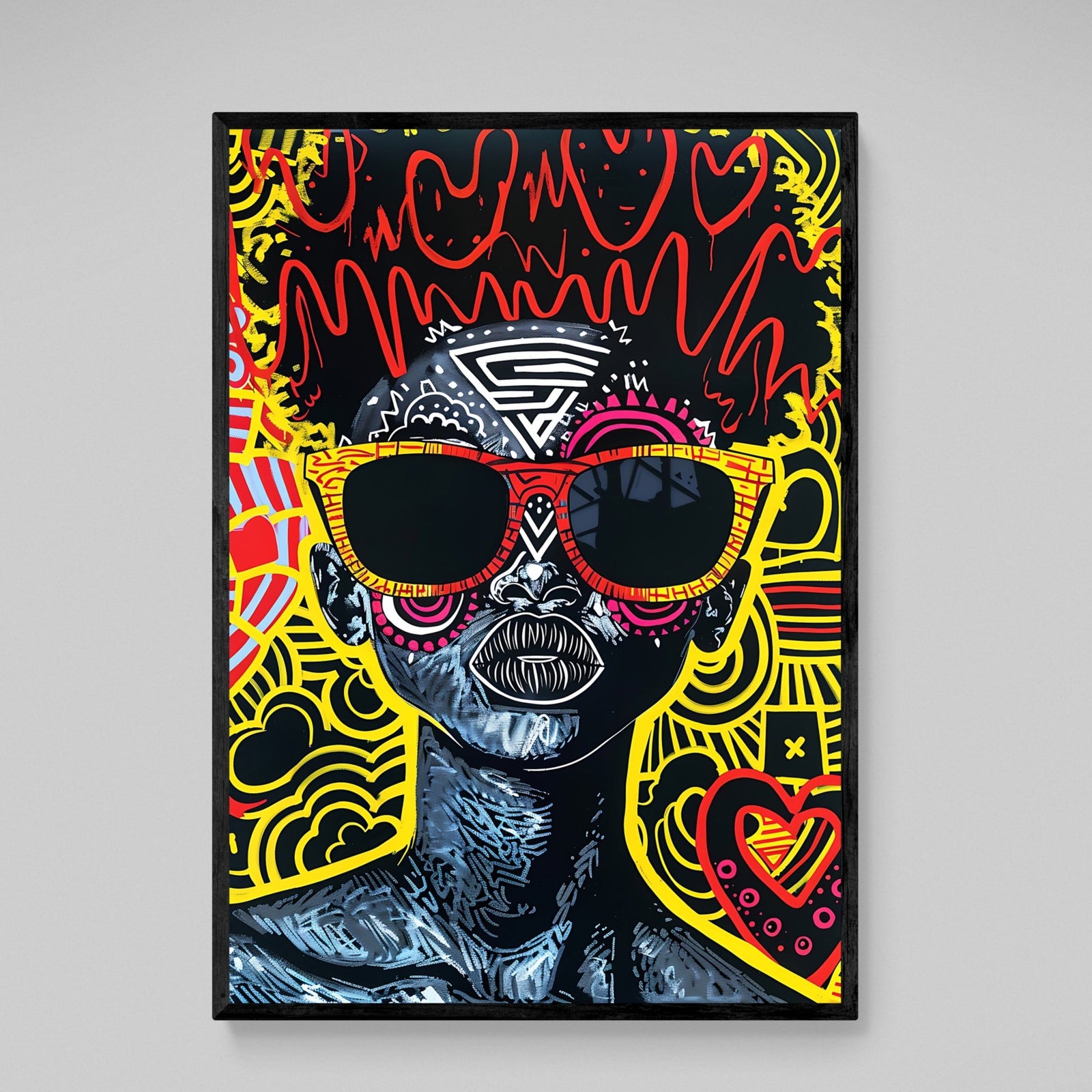 Tableau Pop Art Africain - The Art Avenue