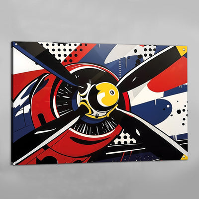 Tableau Pop Art Avion - The Art Avenue