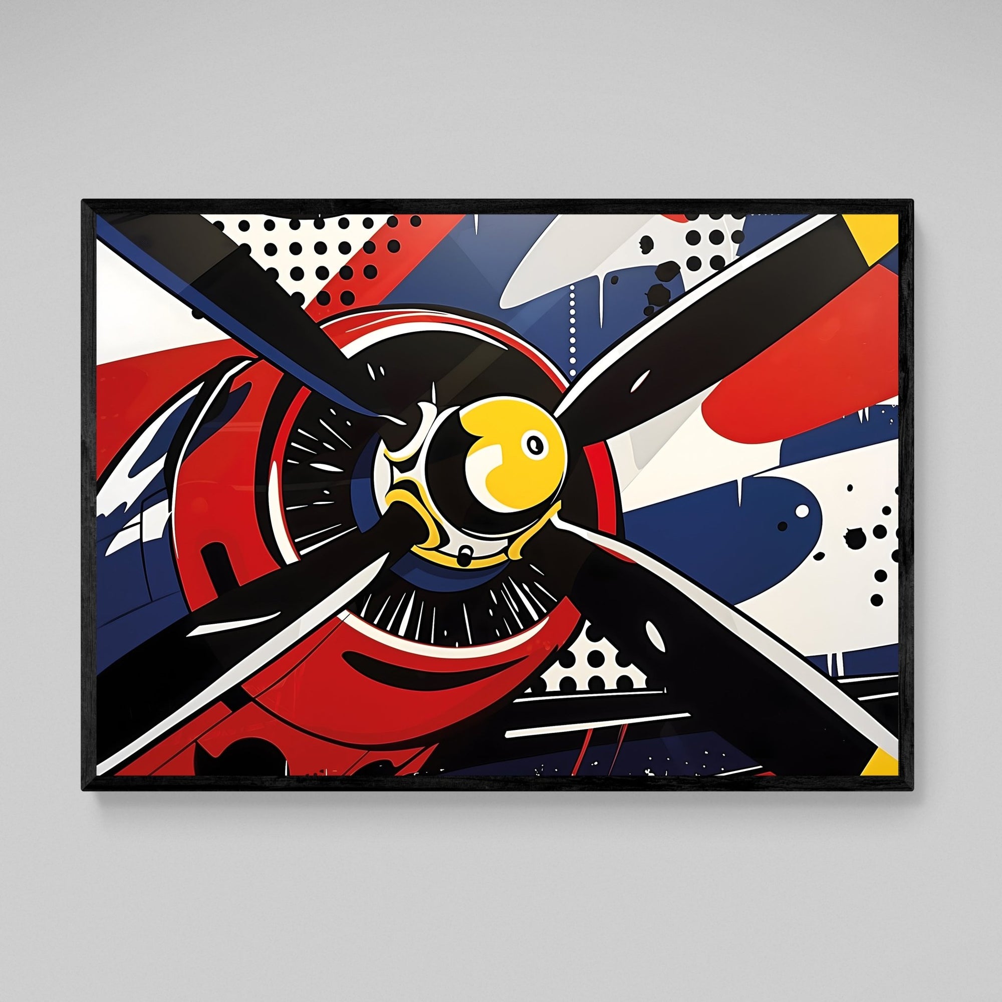 Tableau Pop Art Avion - The Art Avenue