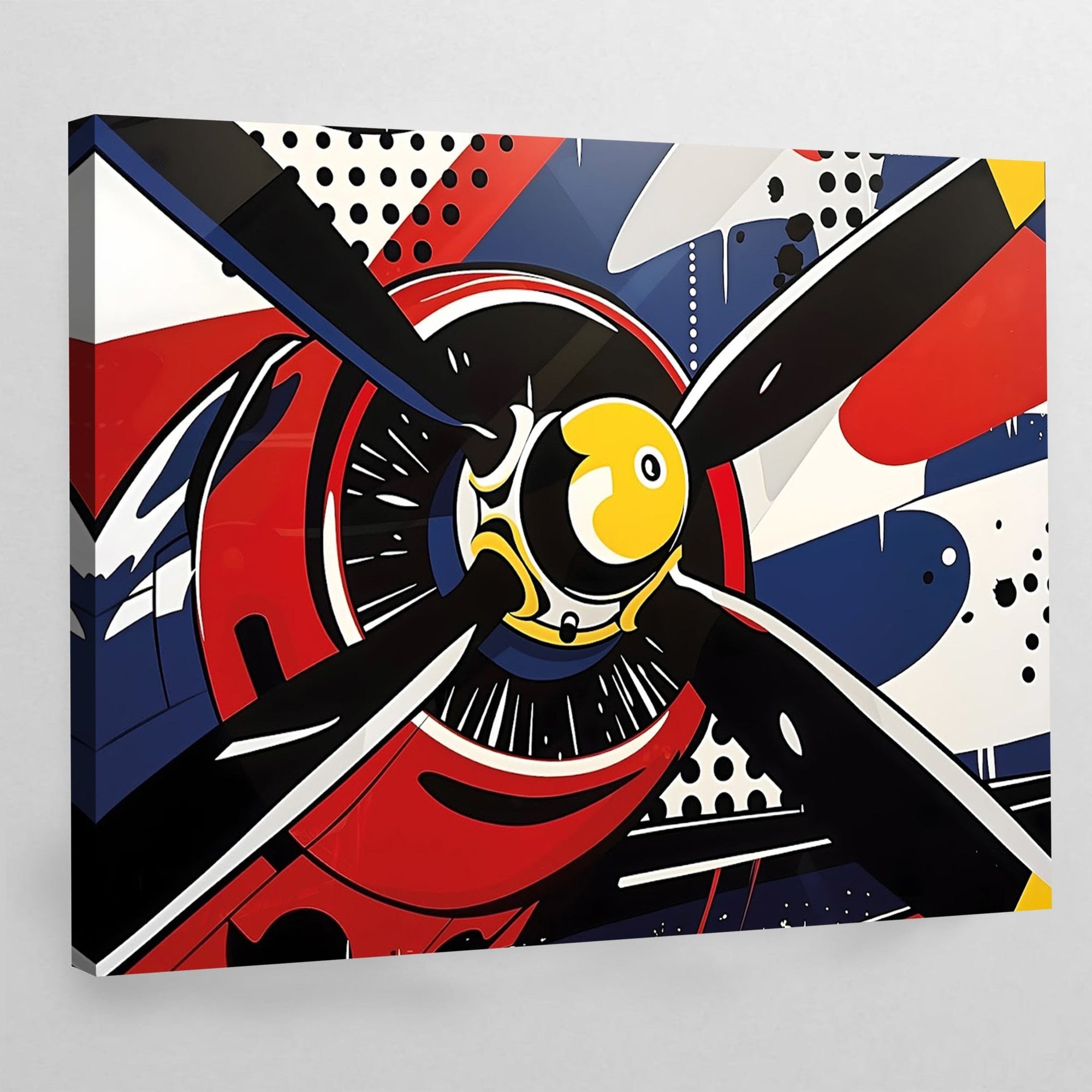 Tableau Pop Art Avion - The Art Avenue