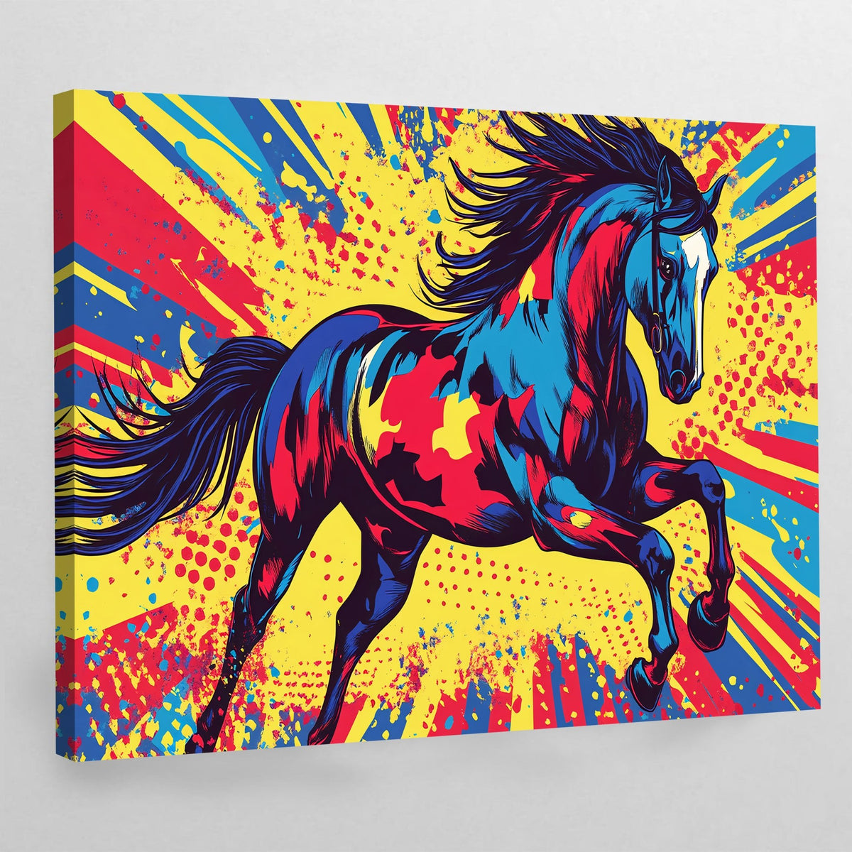 Tableau Pop Art Cheval - The Art Avenue
