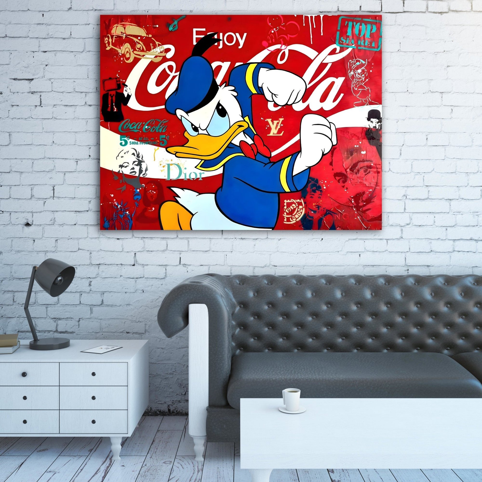 Tableau Pop Art Donald - The Art Avenue