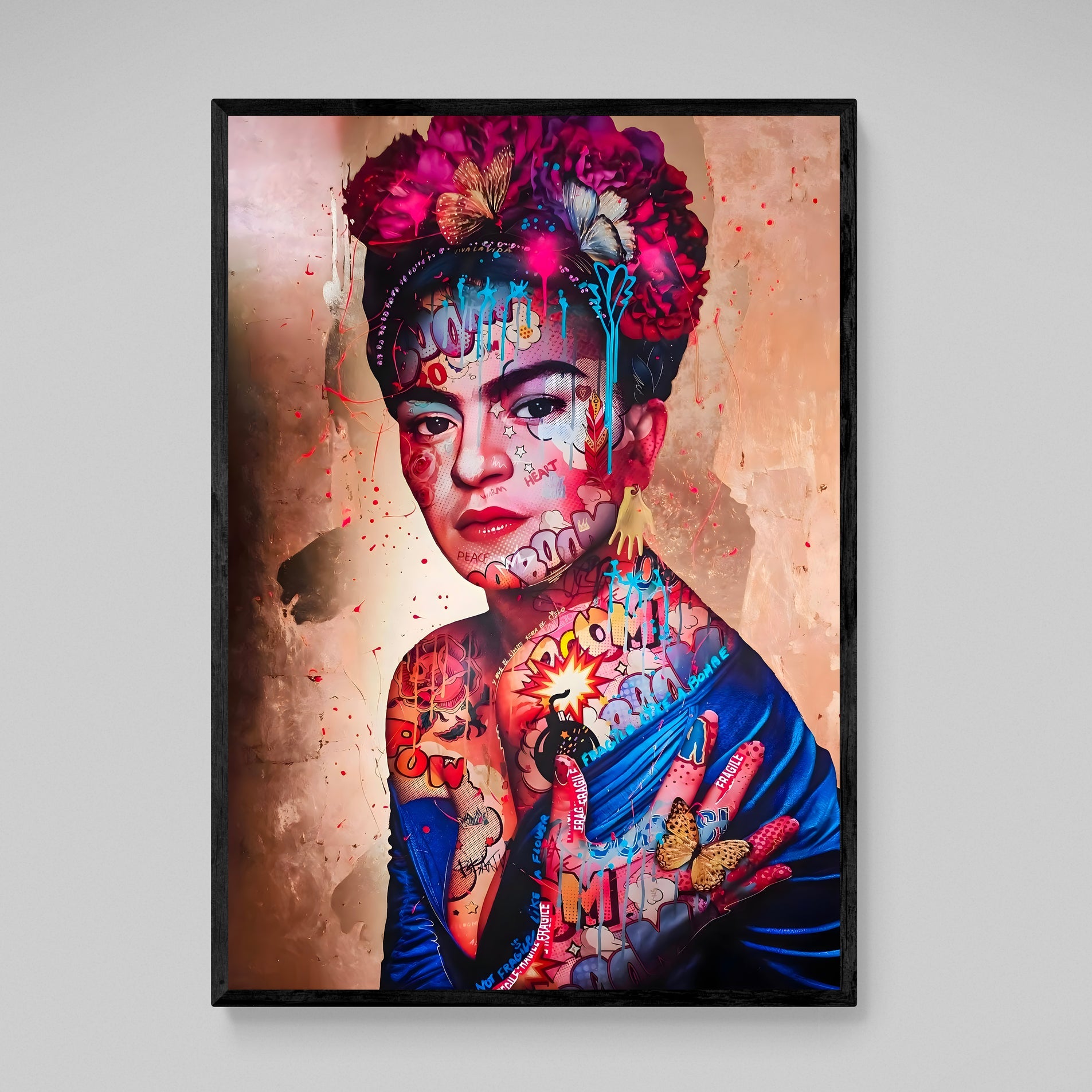 Tableau Pop Art Frida - The Art Avenue