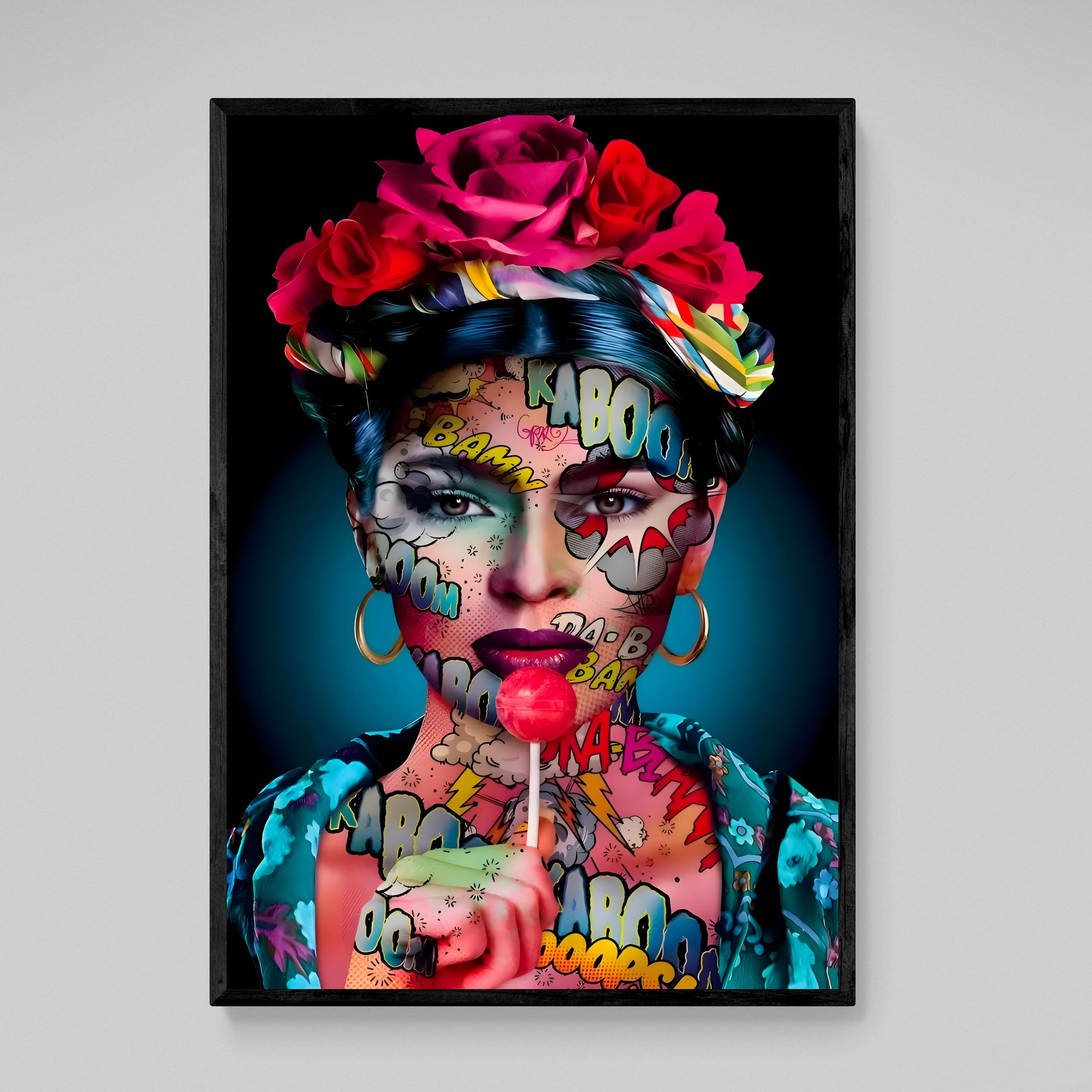 Tableau Pop Art Frida Kahlo - The Art Avenue