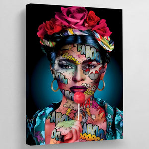 Tableau Pop Art Frida Kahlo - The Art Avenue