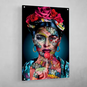 Tableau Pop Art Frida Kahlo - The Art Avenue