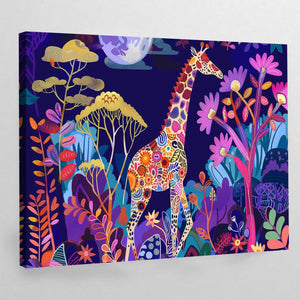 Tableau Pop Art Girafe - The Art Avenue