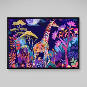 Tableau Pop Art Girafe - The Art Avenue