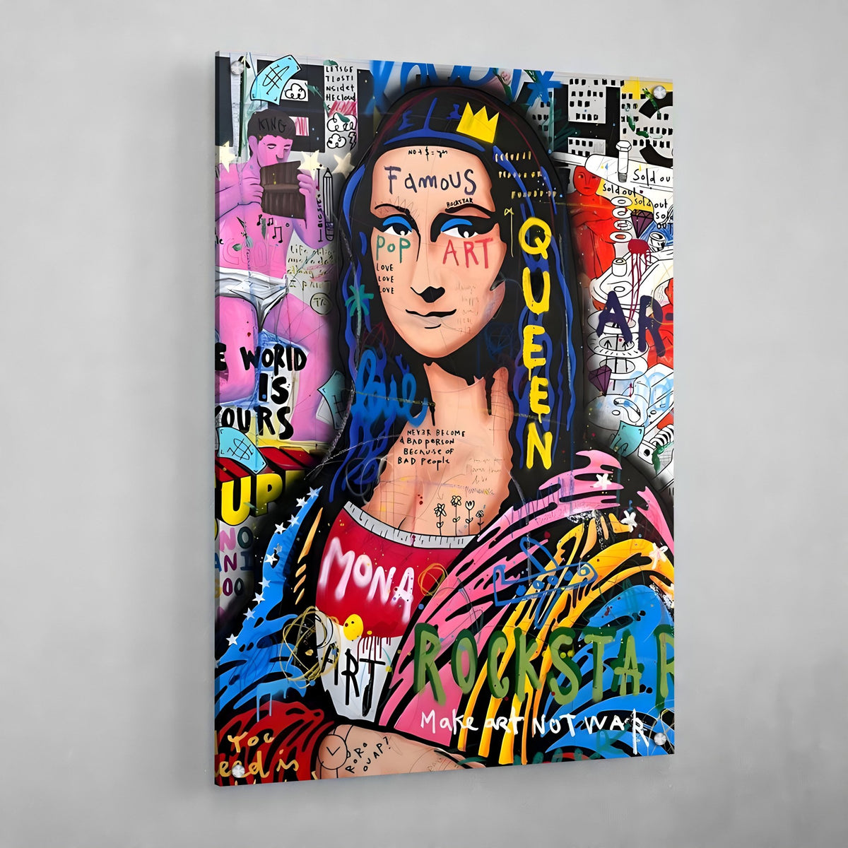 Tableau Pop Art Joconde - The Art Avenue