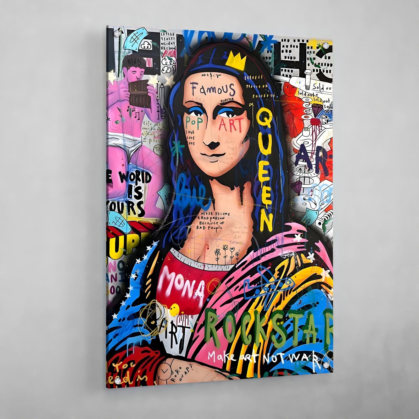 Tableau Pop Art Joconde - The Art Avenue