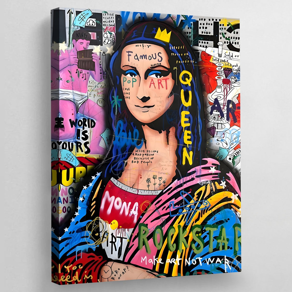 Tableau Pop Art Joconde - The Art Avenue