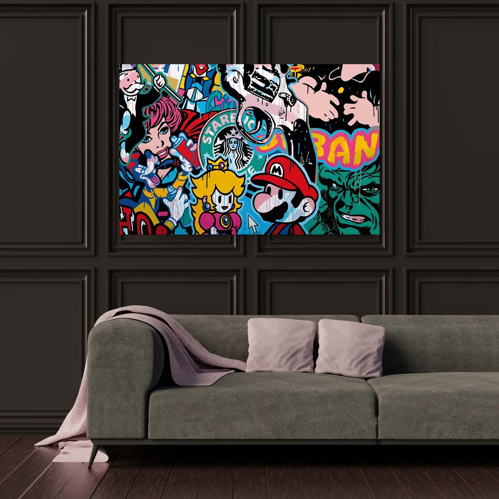 Tableau Pop Art Moderne - The Art Avenue