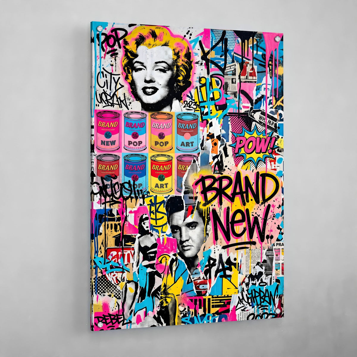 Tableau Pop Art Street Culture - The Art Avenue