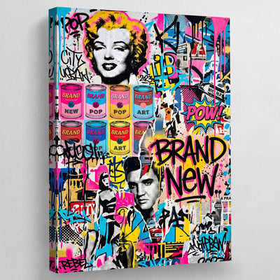 Tableau Pop Art Street Culture - The Art Avenue